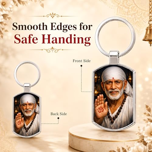Image of Premium Printed Metal Keychain for Men & Women | High-Definition Artwork Print | Durable Key Ring for Car, Bike, Home & Office Keys | Stylish Decorative Key Holder Gift