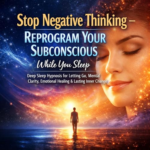 Deep Sleep Hypnosis &ndash; Stop Negative Thinking cover art