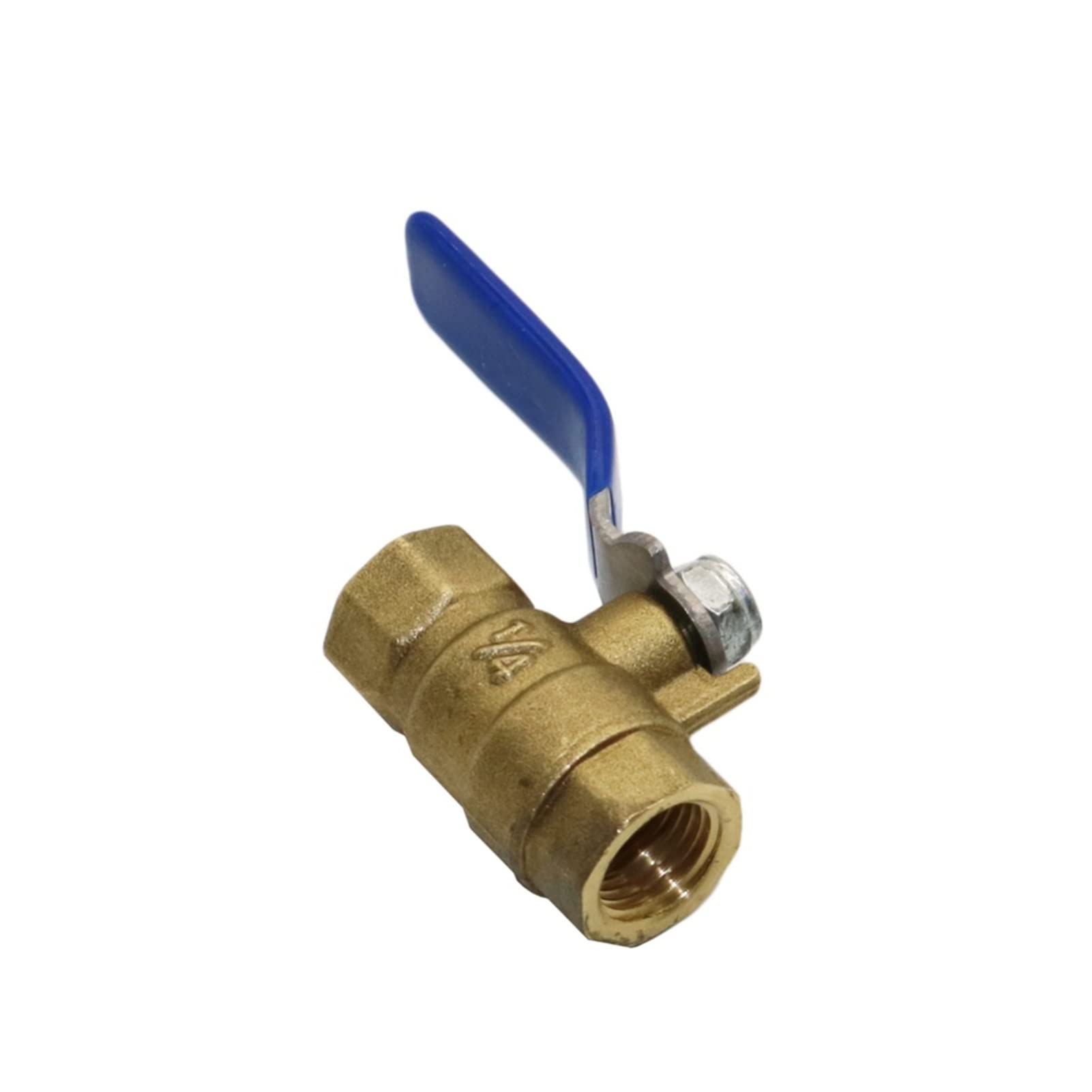Schlauchverbinder Adapter 3/8 Zoll Gleitverschluss Schnellverbinder Ventil für Gartenbewässerung Nebelkühlsystem Messing Absperrkugelhahn Schlauchadapter 1 Set