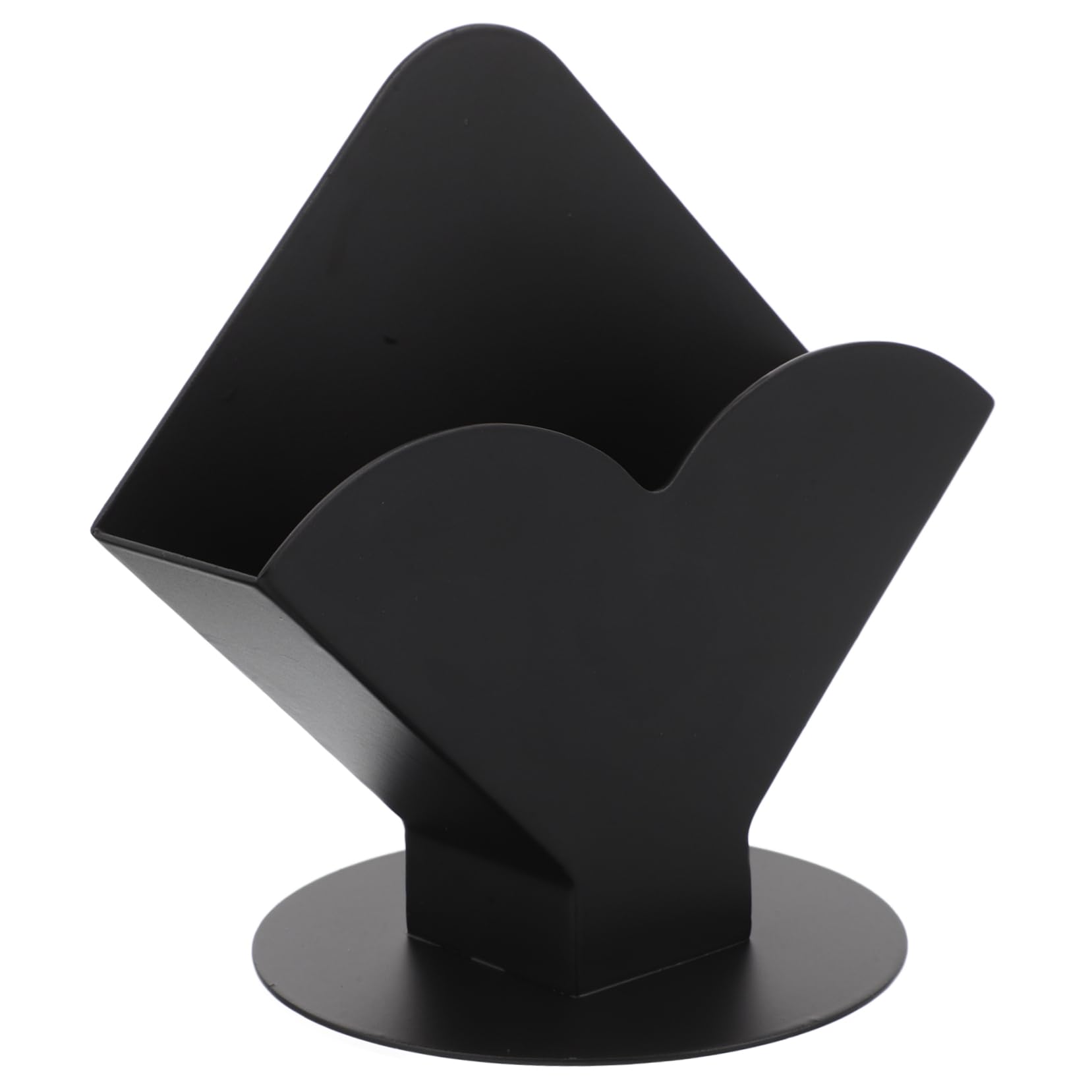 Yardenfun Servilletero de Cóctel de Acero Inoxidable Negro Dispensador Rápido y Diseño Moderno, Adecuado para Restaurantes Occidentales y Fiestas
