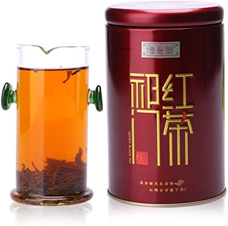 Dechunxian ® China Top Ten Famous Teas- Keemun Black Tea- Black Tea- 100% Natural Organic -High Grade - Loose Leaf (QiMen Hongcha)