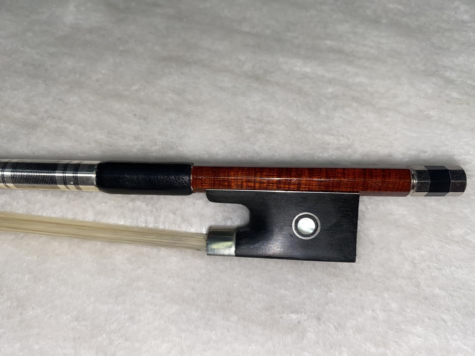 hybrid carbon fiber violin bow white horse hair small size 3/4,1/2,1/4 for childern (3/4)