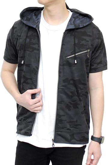 Amazon パーカー メンズ 大きいサイズ 半袖 長袖 カモフラ 迷彩 薄手 ジップアップ ゆったり ジップアップパーカー トレーナー パーカー 通販 Amazon パーカー メンズ 大きいサイズ 半袖 長袖 カモフラ 迷彩 薄手 ジップアップ ゆったり ジップアップパーカー トレーナー パーカー 通販