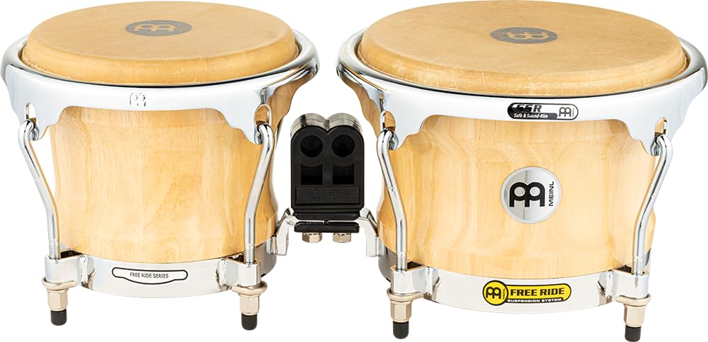 Meinl Percussion FWB400NT - Bongo de madera con parche natural (madera) (7")