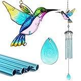 ♪ ♬【Increíble decoración de jardín】 El timbre de viento glockenspiel viene con un gancho que se puede colgar fácilmente en árboles, vallas, patios, jardines, jardines, patios, césped, sala de estar, dormitorios, apartamentos, etc. El color y el estilo de diseño de este galgo se pueden integrar perfectamente en su jardín. Crea un jardín tranquilo, cálido y natural para ti.