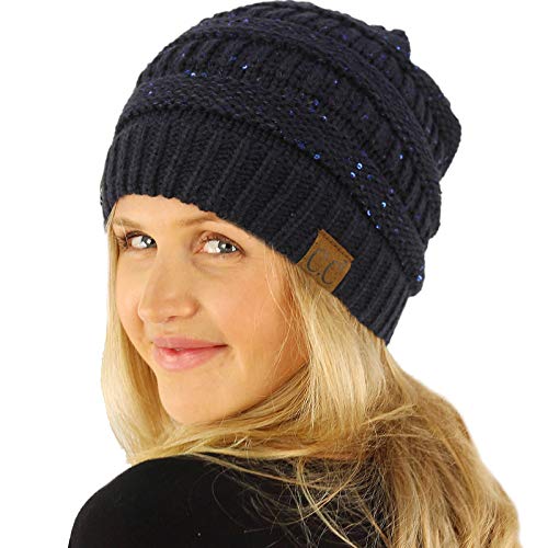 Image of Hatsandscarf CC Exclusives Solid Color Beanie Tail Hat for Adult (MB-20A)