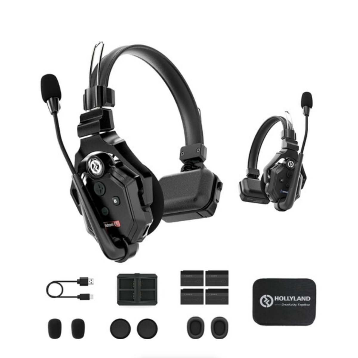 Hollyland Wireless Intercom Headsets Solidcom C1 Full Duplex