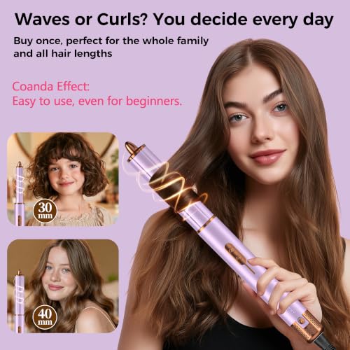 7-in-1 Cweixi Hair Dryer Brush, Hot Air Styler with Auto-Wrap Curlers — view 5