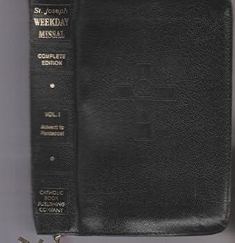 Bonded Leather St. Joseph WEEKDAY MISSAL - Complete Edition - VOL.1 - Advent to Pentecost. Book