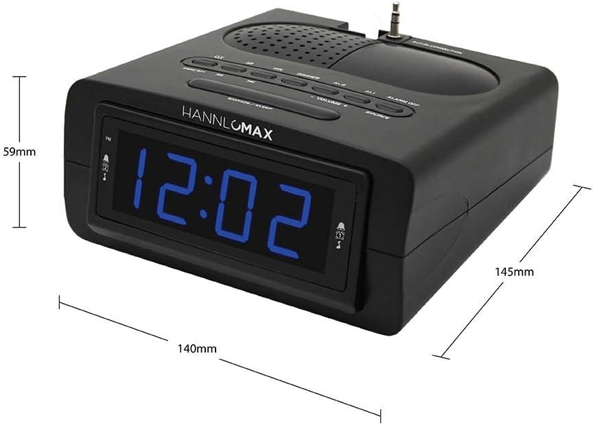 Wake Up Right: HANNLOMAX HX-143CR Alarm Clock Radio Review