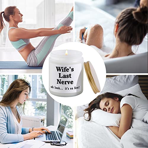 Mothers Day Gifts For Wife, Wife Birthday Gift Ideas, Funny Wife Gifts, Anniversary Romantic Gifts For Wife, Christmas Valentine's Day Gifts For Wife From Husband - Acotxber Lavender Scented Candles #TOP5