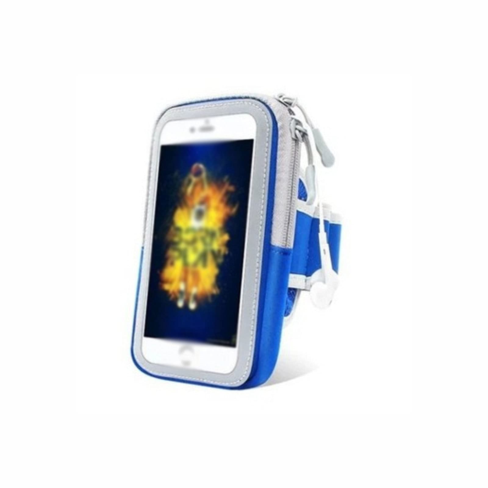 ZAPORA Arm Band Waterproof Universal Running Gym Sport Armband Case Mobile Phone Arm Band Bag Holder (Color : Hortel�)-image-42