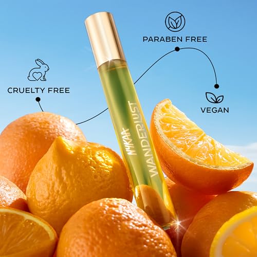 Image of Nykaa Wanderlust Summer in Amalfi Eau De Parfum I Travel size, mini Perfume for Women - 16 ml I Mandarin and Basil Perfume | Long-Lasting, Travel‐Friendly, Vegan,Paraben‐Free, IFRA Certified