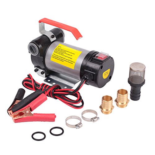 Trupow 12V Dc 10Gpm Electric Self-Priming Diesel Kerosene Oil Fuel Transfer Extractor Pump #TOP1