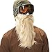 Price comparison product image Beardski Blond Viking Ski Mask, Blond Viking
