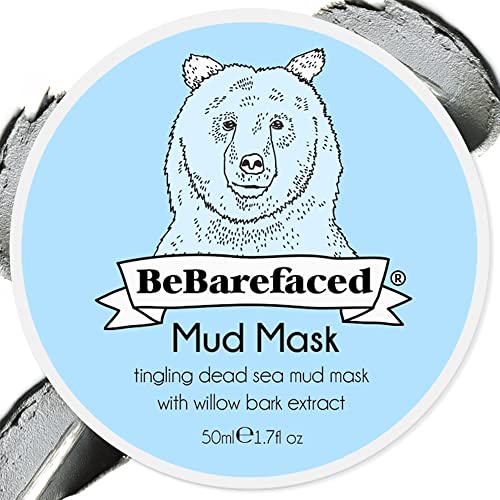 Mascarillas faciales 100% Vegana - Mascarillas para la cara BeBarefaced Mascarilla de lodo del Mar Muerto Cover