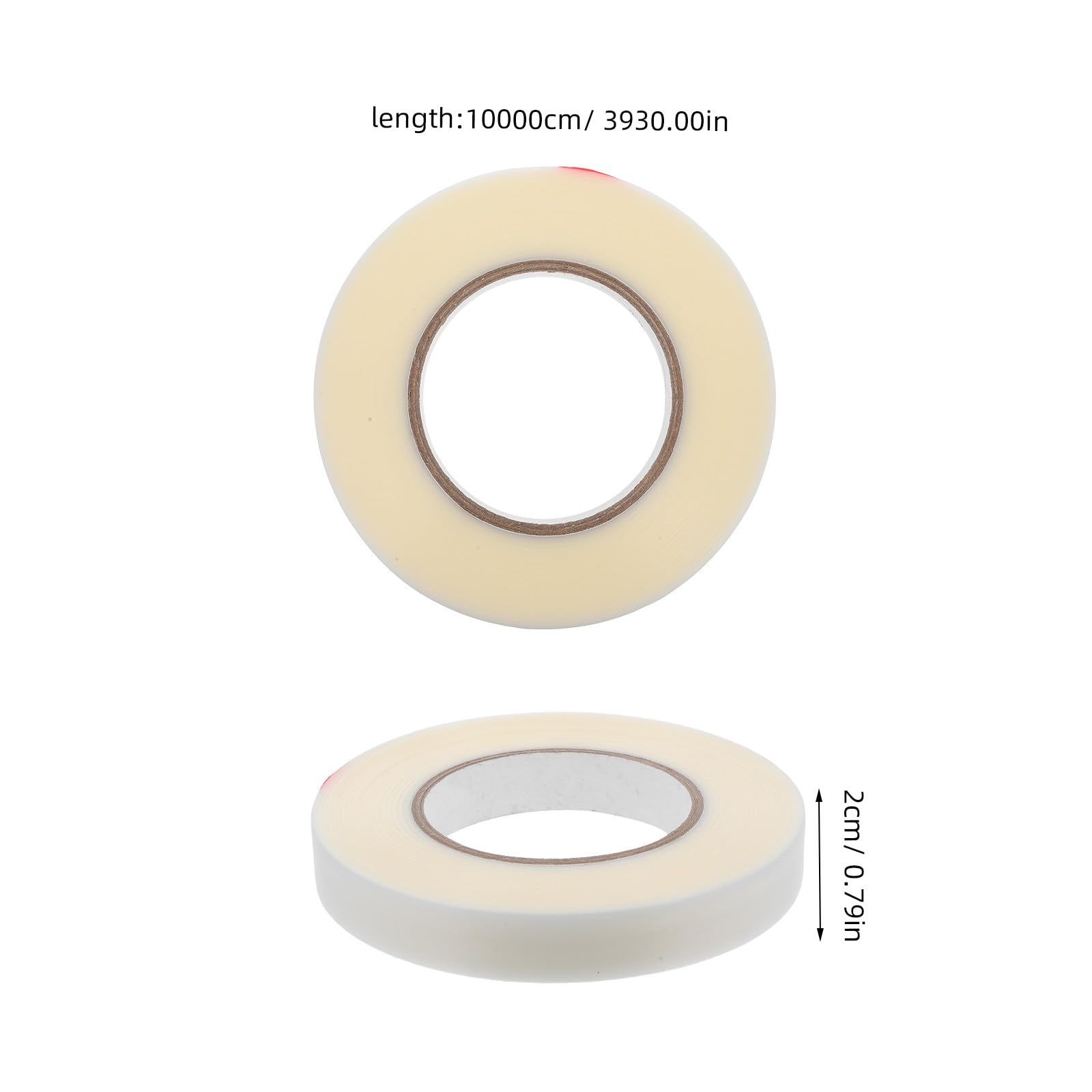 KESYOO Ruban Adhésif Thermofusible en PU Blanc Étanche Rouleau de 100m pour Coutures de Tente et Vêtements pour Camping et Gazon Artificiel