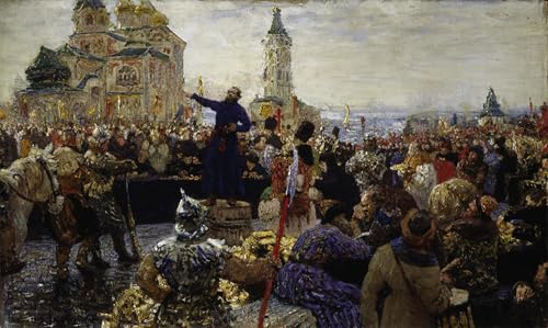 Tableaux peinture sur toile Ilya Répine grand format 60x90cm décoration chambre adulte