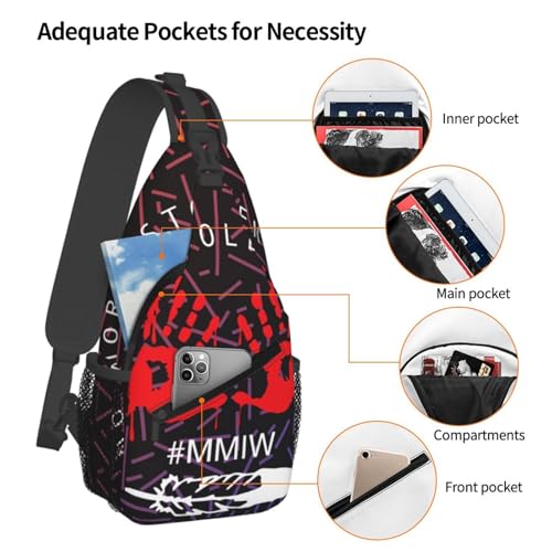 No More Stolen Sisters Mmiw Missing Murdered Indigenous Small Crossbody Backpack Sling Bag For Men Women Mini One Shoulder Chest Bags Gym Sport Travel Hiking Daypack4