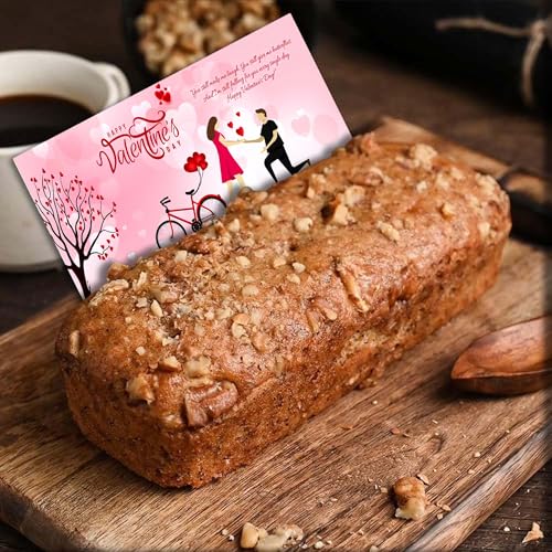 Image of WINNI - Delightful Walnut Dry Cake + Gift Card Combo Pack | Handmade Eggless Walnut Dry Cake Gift Box For Birthday, Partner, Anniversary, Valentine's Day, Wife, Boyfriend, Girls, Boys, Couple, Students, Husband, Girlfriend | Ideal Gift Option | Return Gift Hamper