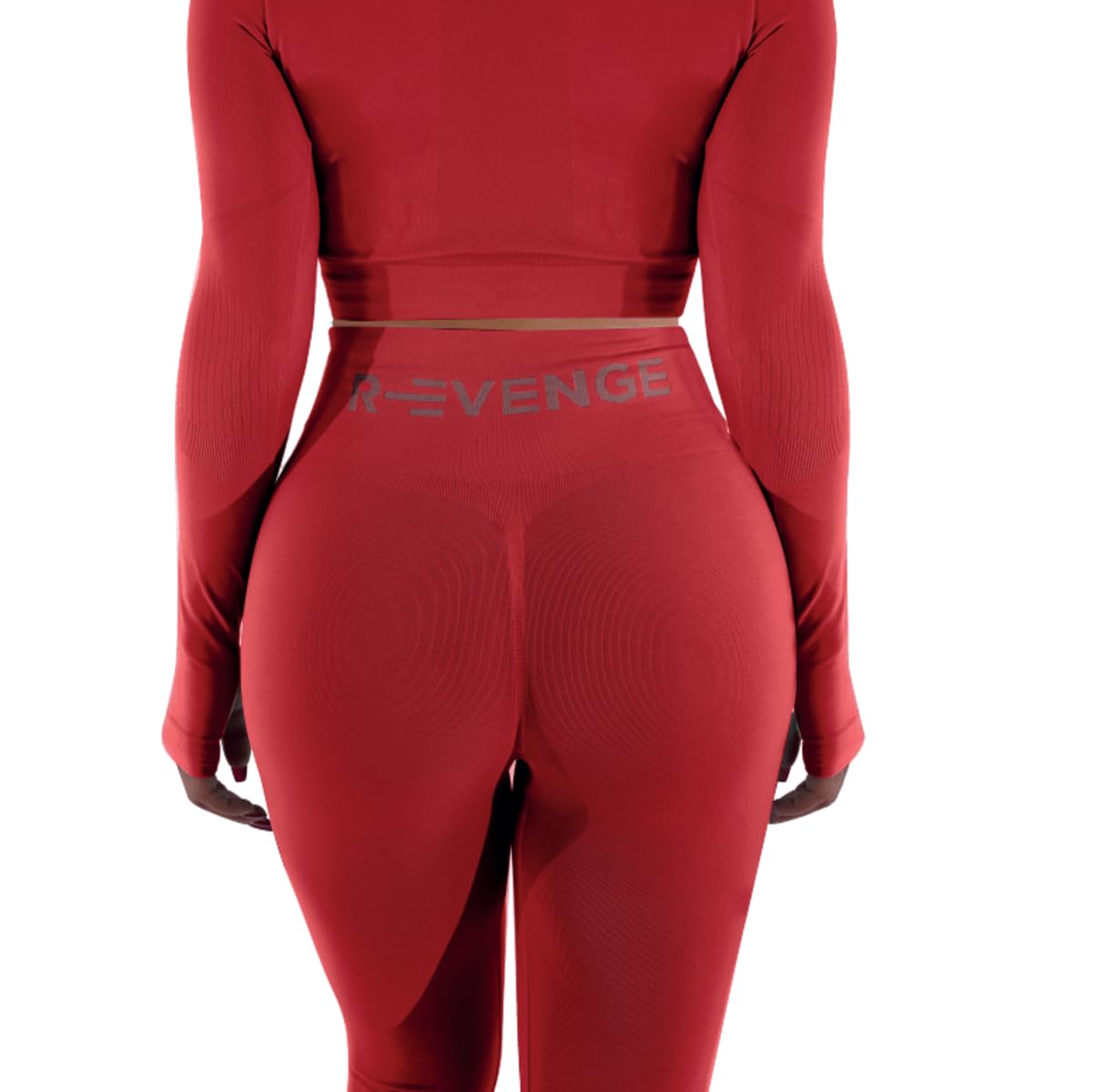 R-EVENGE Legginsy damskie Q-Skin, techniczne legginsy z lokowaniem pośladków dla efektu push-up i idealnej sylwetki.