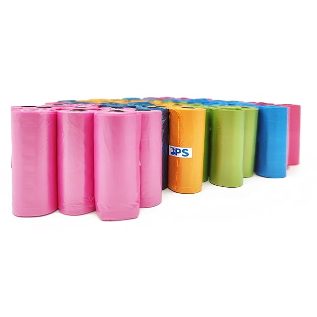 Foto 4 de 5 de BPS 540 Bolsas de Caca Perro Bolsas para Excrementos de Perros para Mascotas Animales Domésticos Pack de 36…