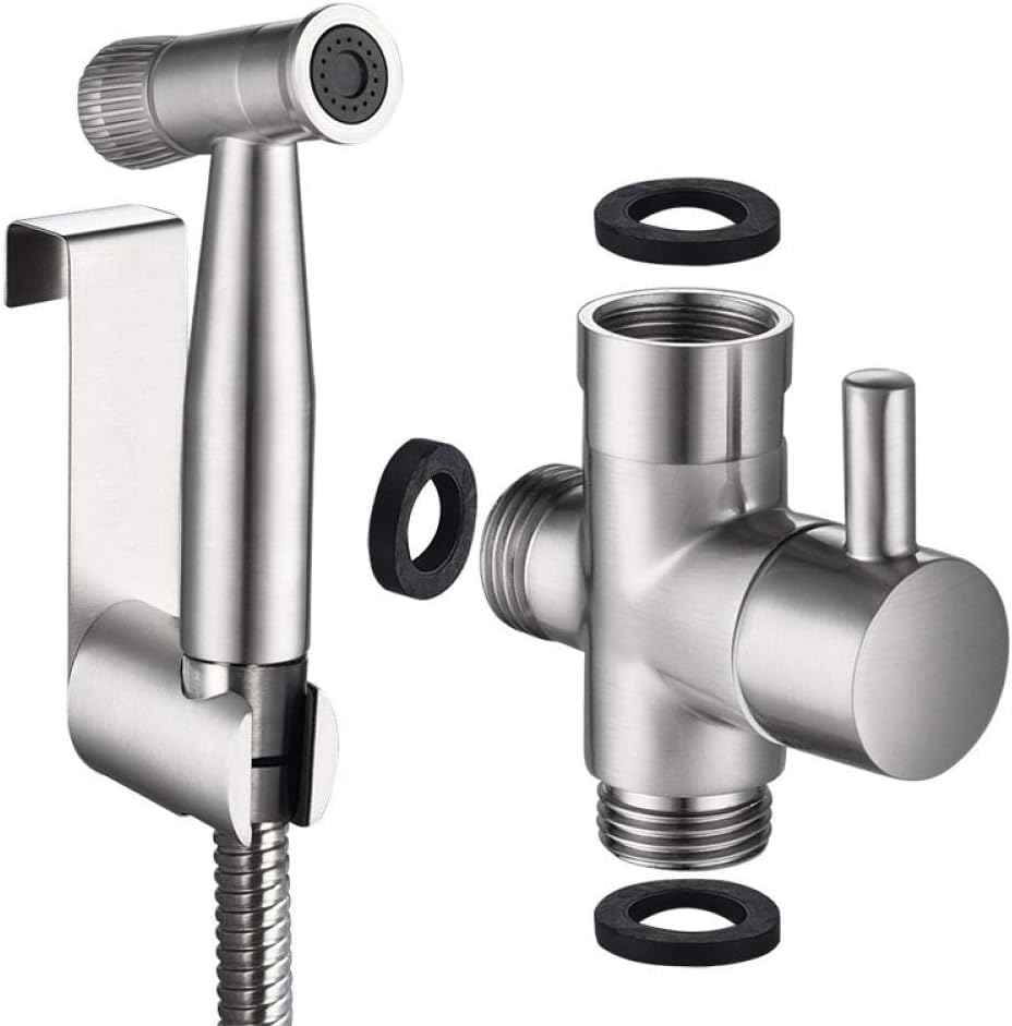 HHHL Stainless Cloth Diaper Baby Shower Spray Attachment 304 Stainless Steel Toilet Flushing