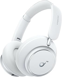by Anker Space Q45 Adaptive Active Noise Cancelling Headphones, Reduce Noise by Up to 98%, 50H Playtime, App Control, LDAC Hi-Res Wireless Audio, Comfortable Fit, Clear Calls, Bluetooth 5.3