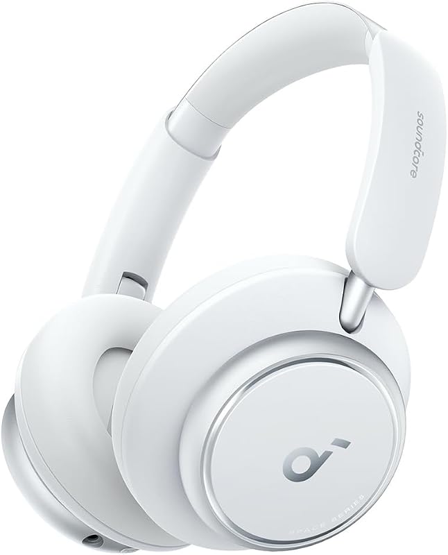 Soundcore by Anker Space Q45 Auriculares adaptativos con cancelación activa de ruido, reducen el ruido hasta en un 98%, tiempo de reproducción de 50 horas, control de aplicaciones, audio inalámbrico de alta resolución LDAC, ajuste cómodo, llamadas claras, Bluetooth 5.3 | Over-Ear, reduce el ruido hasta en un 98%, tiempo de reproducción de 50 horas, audio inalámbrico de alta resolución LDAC, ajuste cómodo, llamadas claras, Bluetooth 5.3
