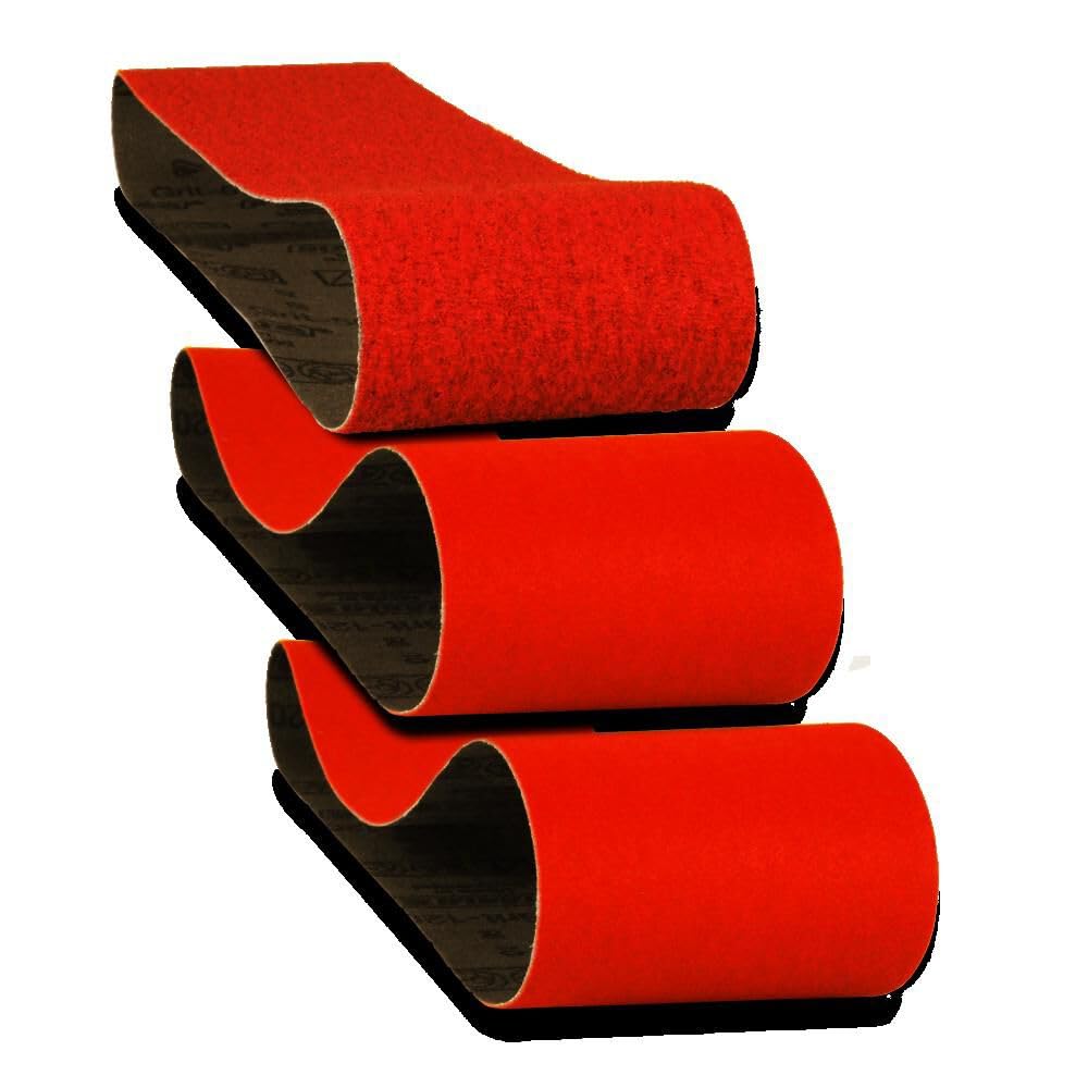 7244 Freud Diablo 3x24 Ast Belt 50 80 DIABLO 3 in. x 24 in. 50-Grit Sanding Belt (10-Pack  main image 3