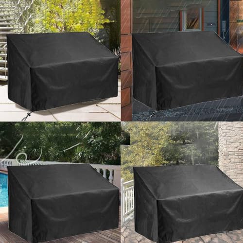 Funda para banco de jardín Oxford ideal para terrazas y patios con diseño plegable 5