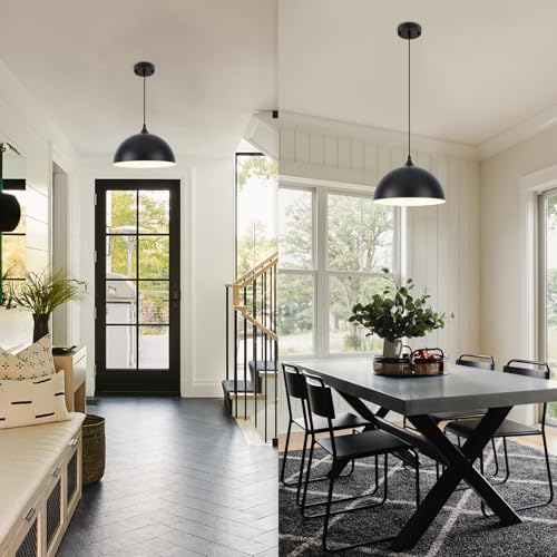 LWWHQ Black Pendant Lights - Modern Farmhouse Kitchen Island Set - Image 4