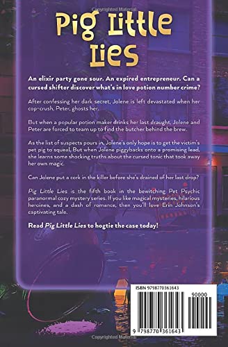Pig Little Lies: A Fresh, Funny Magic Mystery With A Dash Of Romance! (Pet Psychic Magical Mysteries) #TOP1