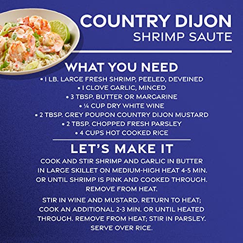 Grey Poupon Country Dijon Mustard (8 oz Jar) - Thumbnail 7
