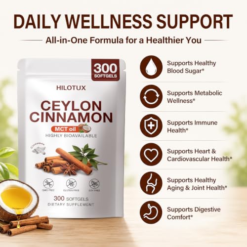 Hilotux Ceylon Cinnamon Softgels