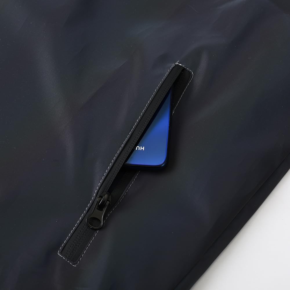 LZLRUN Rainbow Reflective Coat Fashion Hooded Windbreaker Rave Jacket for Men and Women - Image 8