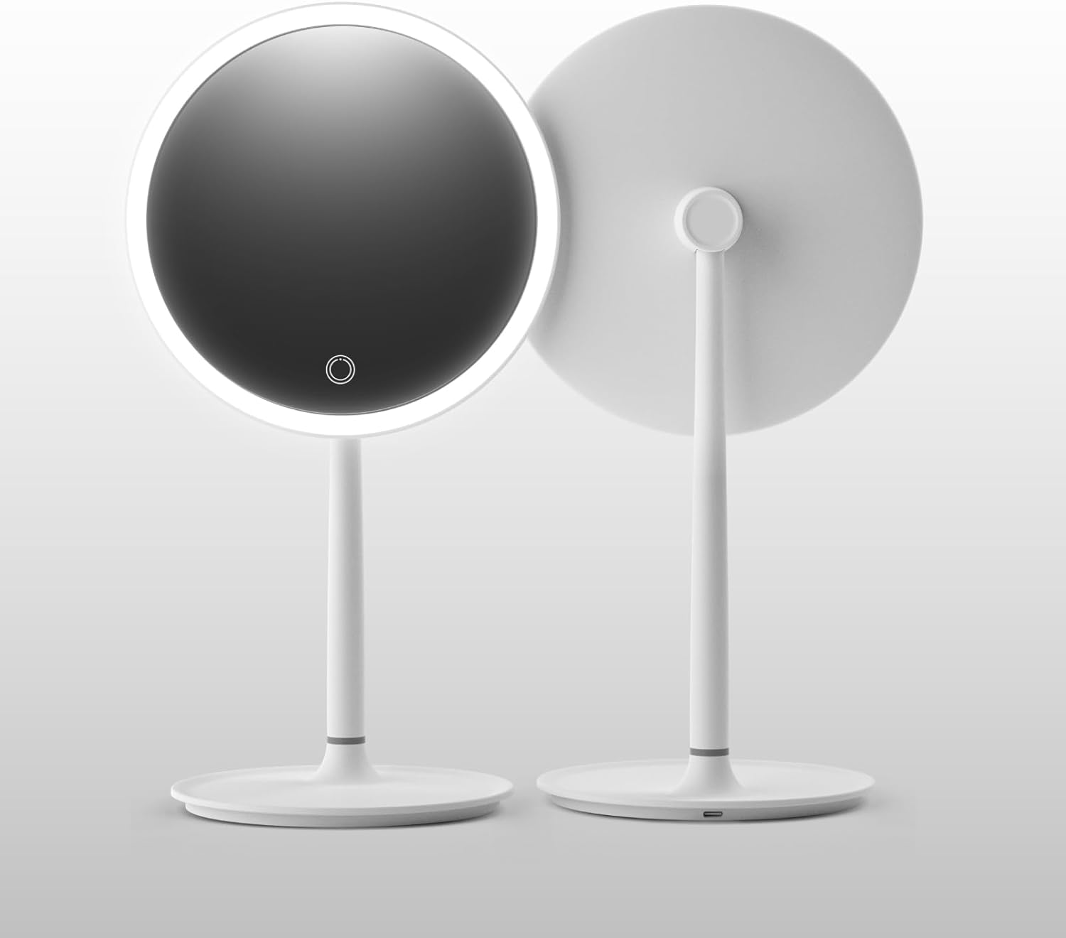 MINE MIRS Lighted Makeup Mirror with 3 Lights, HD