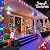 JMEXSUSS 2 Pack Solar Christmas Lights Outdoor Waterproof, Total 400LED 151FT Solar String Lights, 8 Modes Multi-Colored Solar Lights for Outside Garden Patio Party Christmas Tree Xmas Decorations