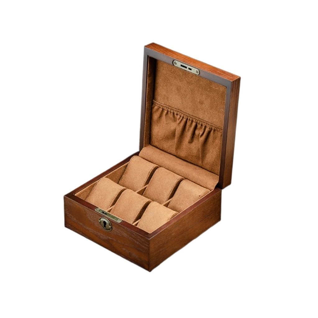 XBTGS Aufbewahrungsbox aus Holz, für Schmuck, Armbänder, Uhren, Organizer,