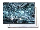 prometheus bildergeschichte Die Leinwand wird in Luftpolsterfolie eingeschlagen und in einem stabilen Karton sicher und schnell mit Sendungsverfolgung verschickt.