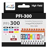 Conseils d'utilisation : Ces cartouches d'encre PFI-300 n'affichent pas les niveaux d'encre. Par conséquent, après avoir installé la cartouche d'encre dans l'imprimante, l'écran de l'imprimante affichera un avertissement concernant le niveau d'encre. Veuillez suivre les instructions à l'écran, appuyez trois fois sur le bouton pour résoudre le problème lors de l'installation d'une cartouche d'encre. Si vous remplacez plusieurs cartouches d'encre en même temps, répétez l'opération plusieurs fois, merci.