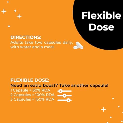 Miniatura 6 de PurePath Multivitamínico para adultos con las 13 vitaminas esenciales, sin megadosis, cápsulas vegetarianas para energía, cerebro y apoyo a la salud