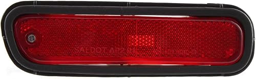 Garage-Pro HO2861106 - Marcador lateral trasero, para el lado del pasajero compatible con Honda Accord Coupé 1994-2000, lente roja, con adornos