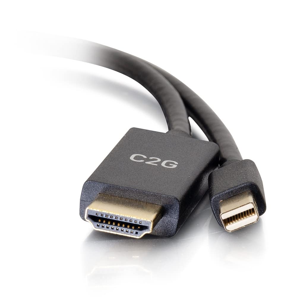 Câble adaptateur passif Mini DisplayPort mâle vers HDMI mâle - 1,8 m - 4K 30 Hz