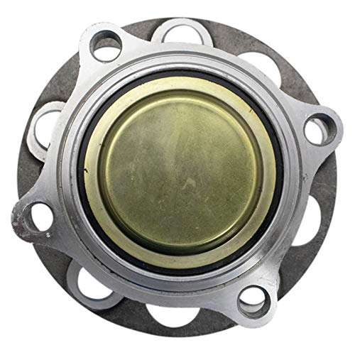 Image of TRQ 2 Piece Rear Wheel Bearing & Hub Assembly Set with ABS Sensor Compatible with 2014-2016 Acura MDX
