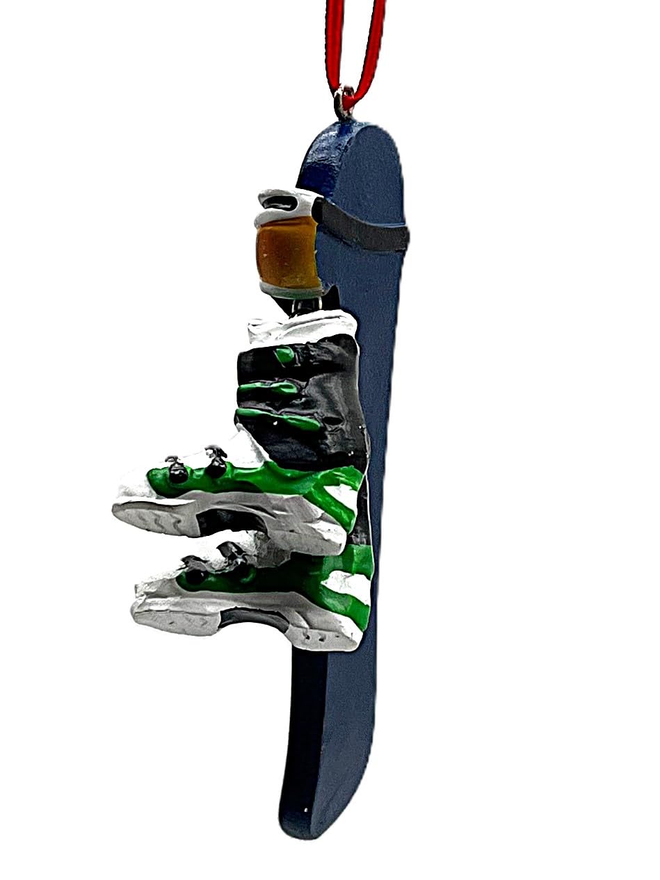 Amazon.com: Kurt Adler 4.5in Resin Snowboard Personalization