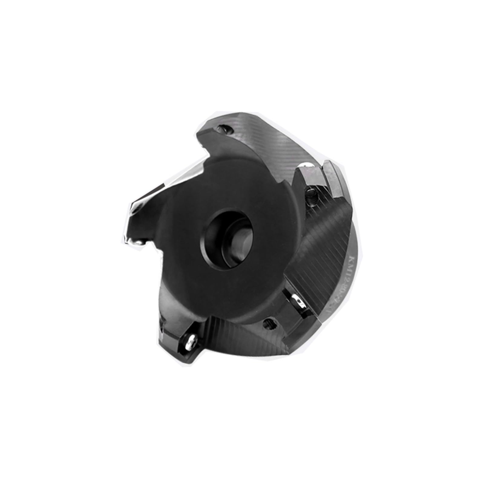 45° KM12 Indexable Face Mill Cutter Head, 50-160mm CNC Shell Mill for SEKT1204 Inserts(KM12-160-40-8T)
