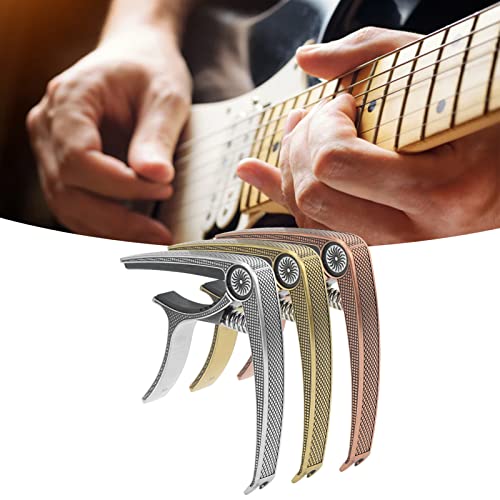 Guitare acoustique Capo acoustique 6 cordes Capodastre de guitare électrique universel en métal haute résistance pour la… - Les Beatles, Paul McCartney, John Lennon, RIngo Starr, George Harrison Guitare acoustique Capo acoustique 6 cordes Capodastre de guitare électrique universel en métal haute résistance pour la…