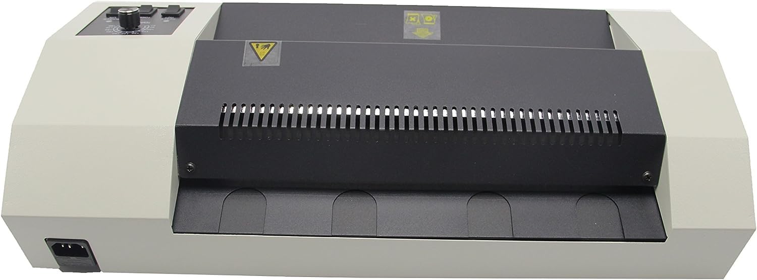Laminator termiczny A3/A4, maszyna do laminowania folii z systemem czterech rolek, szybkie nagrzewanie na gorąco i zimno, funkcja cofania, 220 V