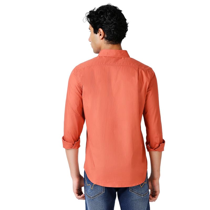 Image of MARK & ALBERT Men's Cotton Formal Shirt
